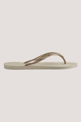 Slim Metallic Beige